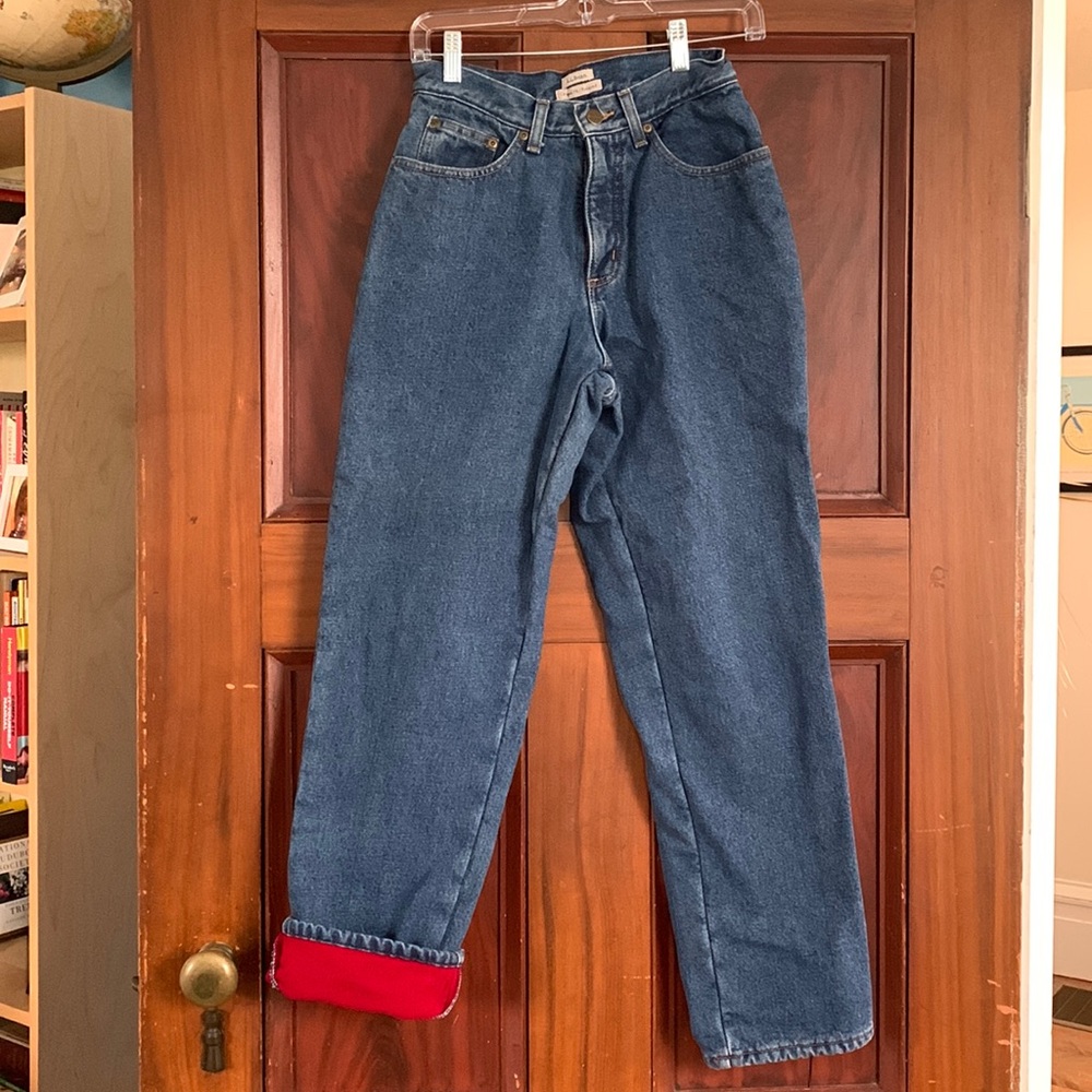 Women's Double L® Jeans, Relaxed Fleece-Lined